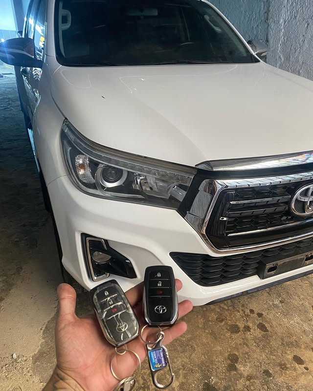 Chave codificada Toyota Hilux